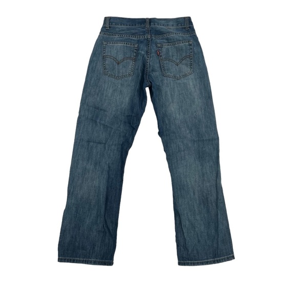 Levi's 505 Straight Leg Regular Fit Jeans Size 14 Women's - Picture 3 of 5